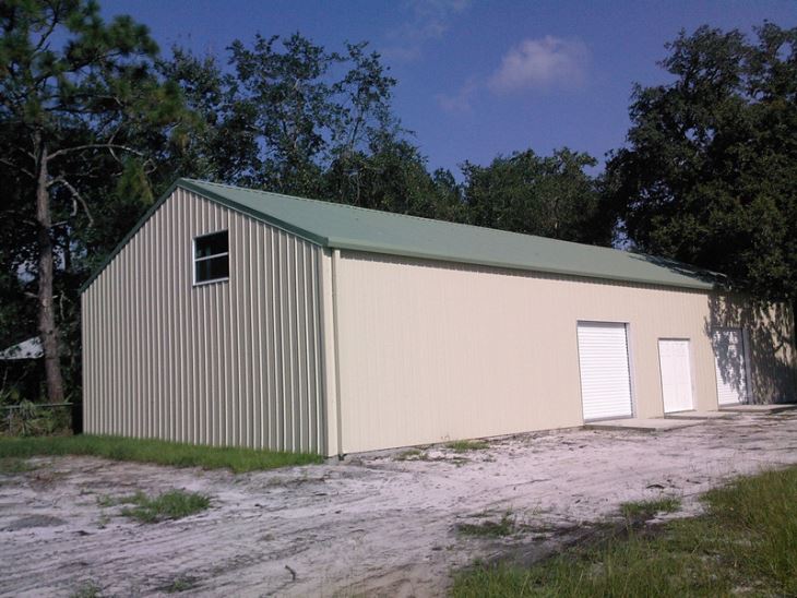 Stockage de légumes à structure métallique